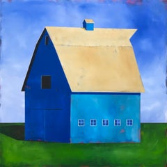 "Blue #5", Acrylic Painting