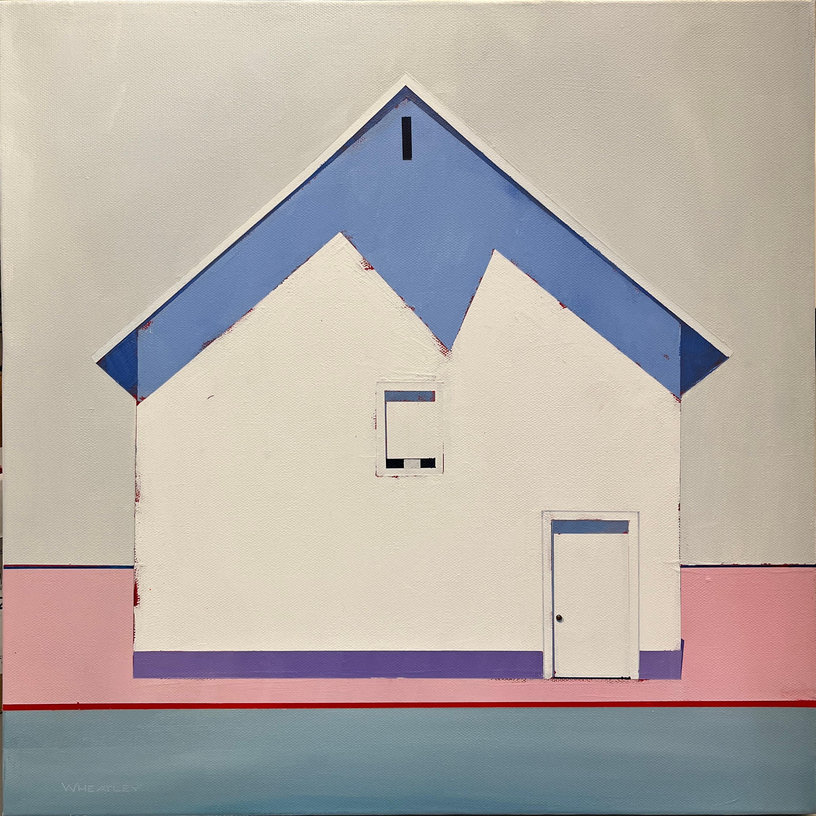 "Guten Morgen" (2024), Zeitgenössisches Original-Acryl-Scheunengemälde