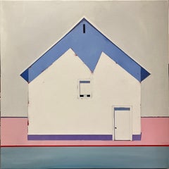 "Guten Morgen" (2024), Zeitgenössisches Original-Acryl-Scheunengemälde