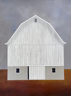 „So Many Stories to Tell“ – Zeitgenössisches Acrylgemälde im Scheunenstil auf Leinwand