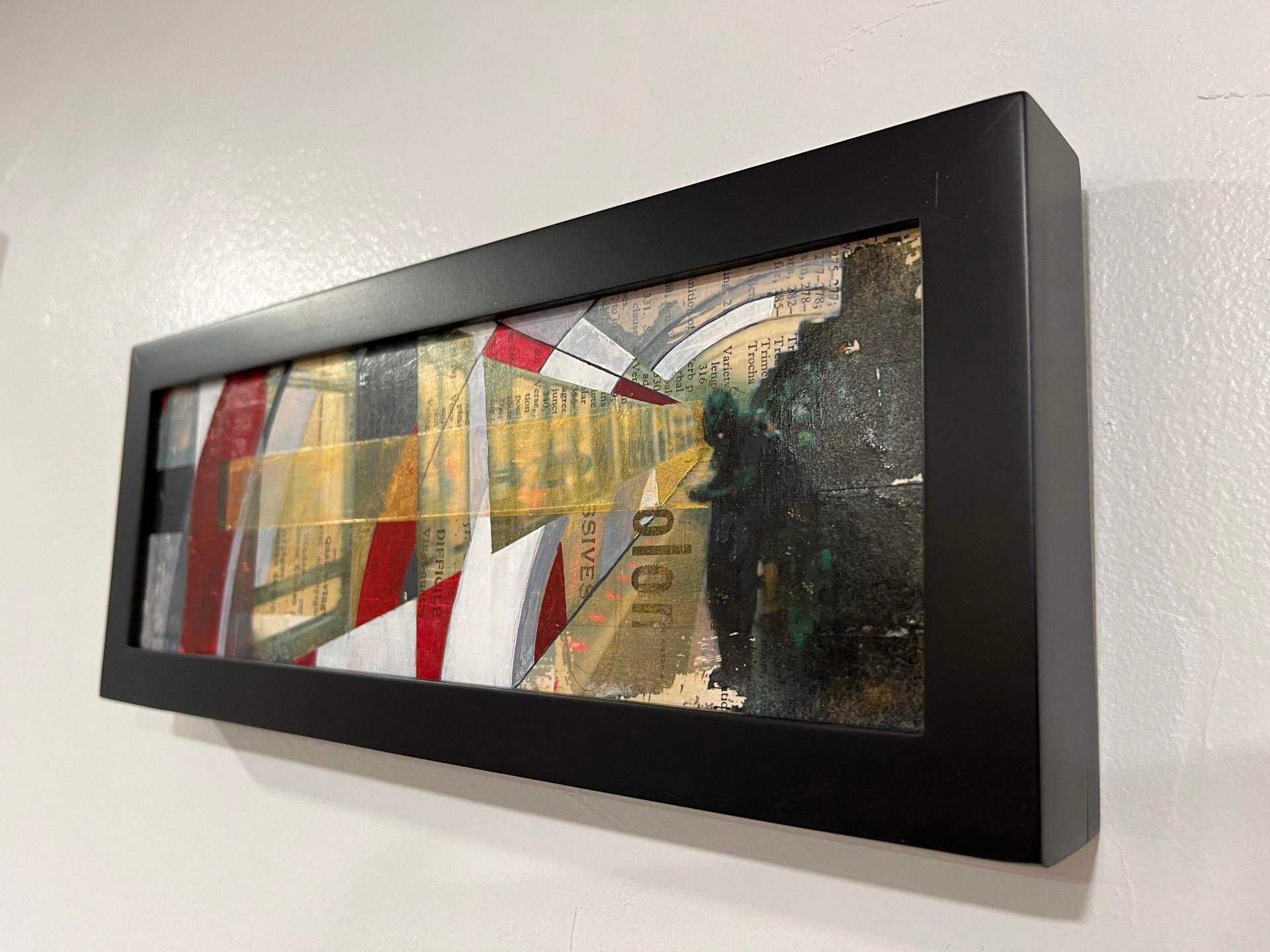 Metro - Landscape Painting Negro de Justin Wheatley