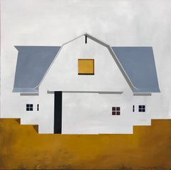 "Two of a Kind" Contemporary Barn painting