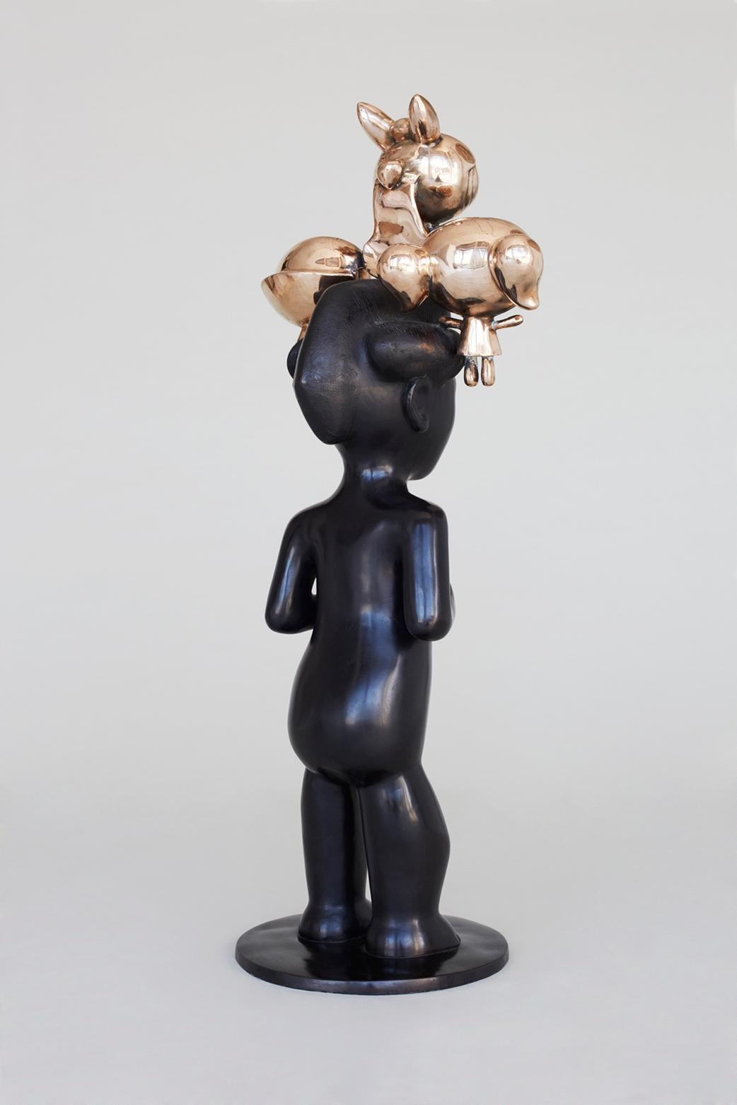 A special edition of Justine Mahoney's bronze sculpture,