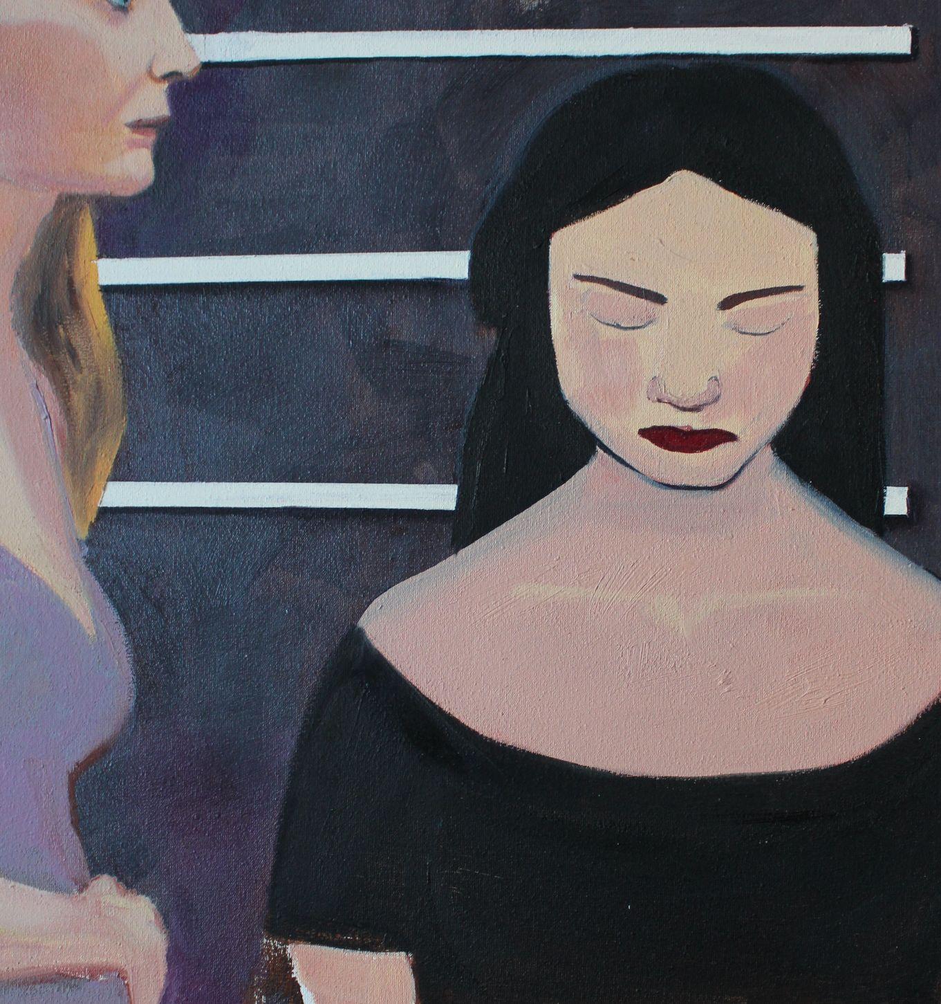 Nicht weinen, Sonnenschein, Gott tut etwas anderes. Leinwand/Öl, 80x60 cm (Zeitgenössisch), Painting, von Justine Plankaja