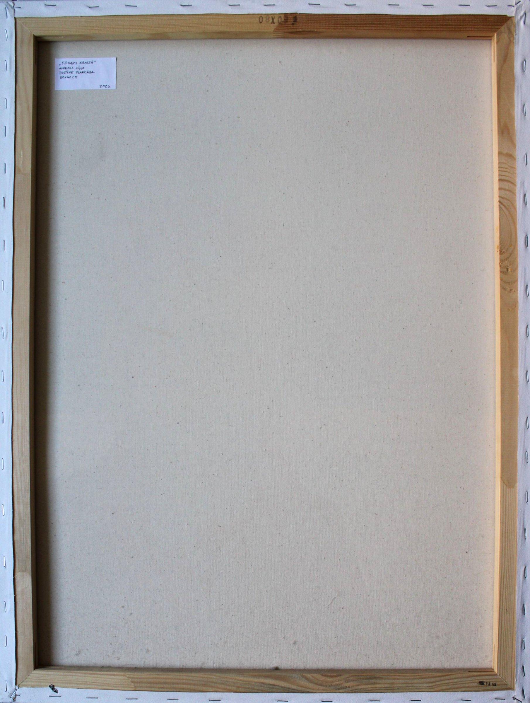 Edgars on the Shore. Leinwand/Öl, 80x60 cm (Zeitgenössisch), Painting, von Justine Plankaja