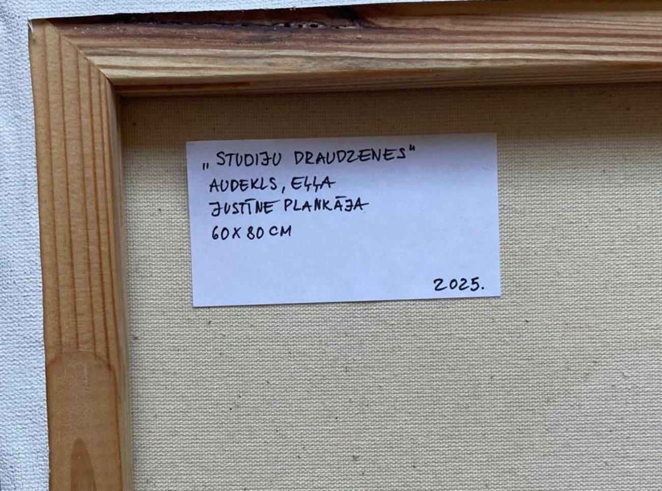 Studie Freunde. 2025, Leinwand/Öl, 60x80 cm im Angebot 1