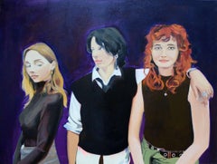 Study friends. 2025, canvas/oil, 60x80 cm