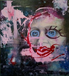 Emozioni contrastanti #2. 2017. Olio su tela, 110x90 cm