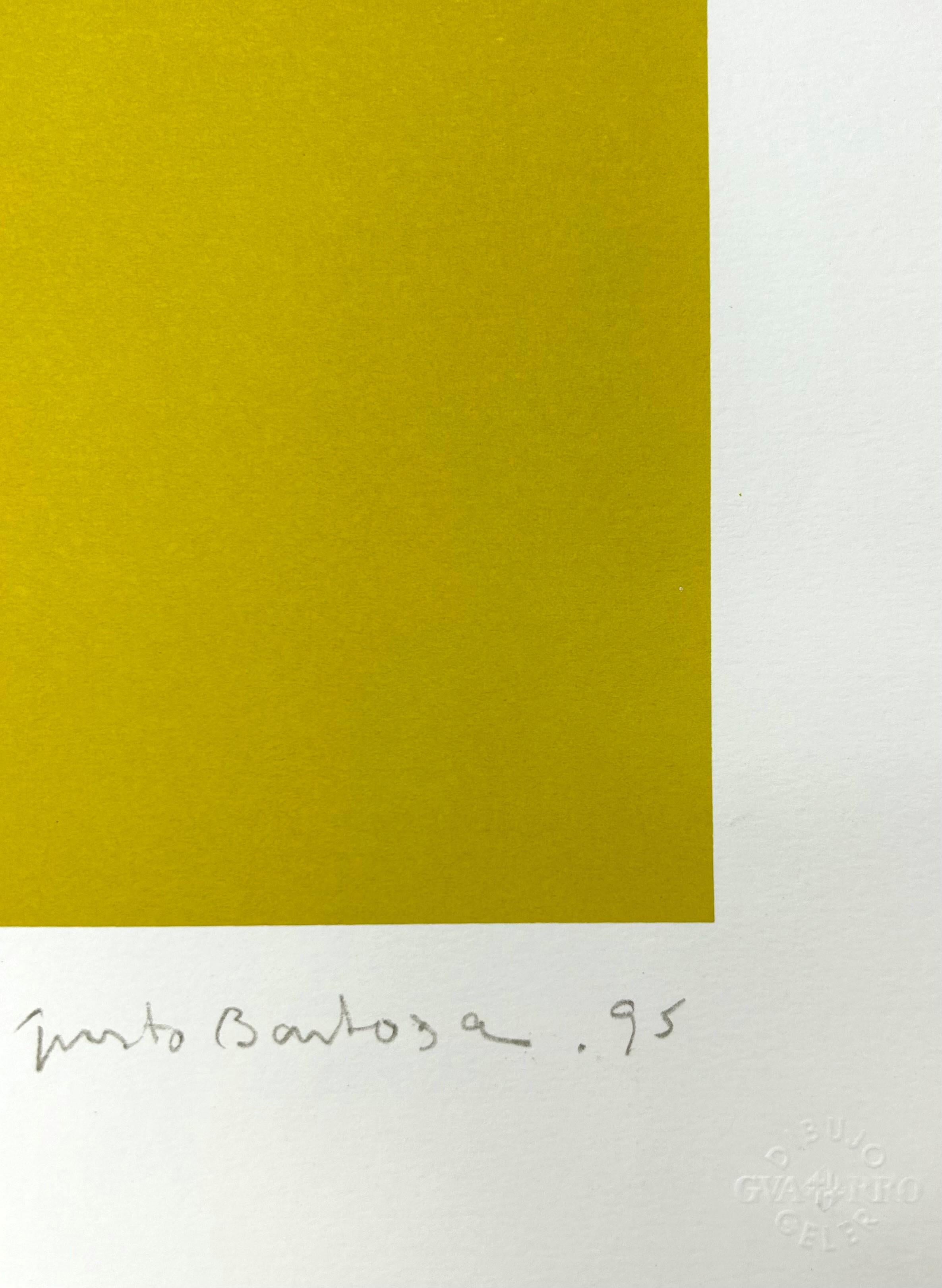 Argentinischer signierter Original-Kunstdruck in limitierter Auflage aus Siebdruck 27x19 in. n8 – Print von Justo Barboza