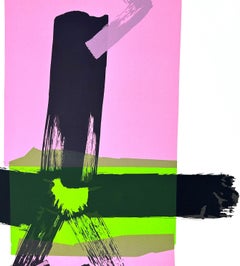 Sérigraphie originale signée à la main de l'artiste argentin Justo Barboza, 1998, n20