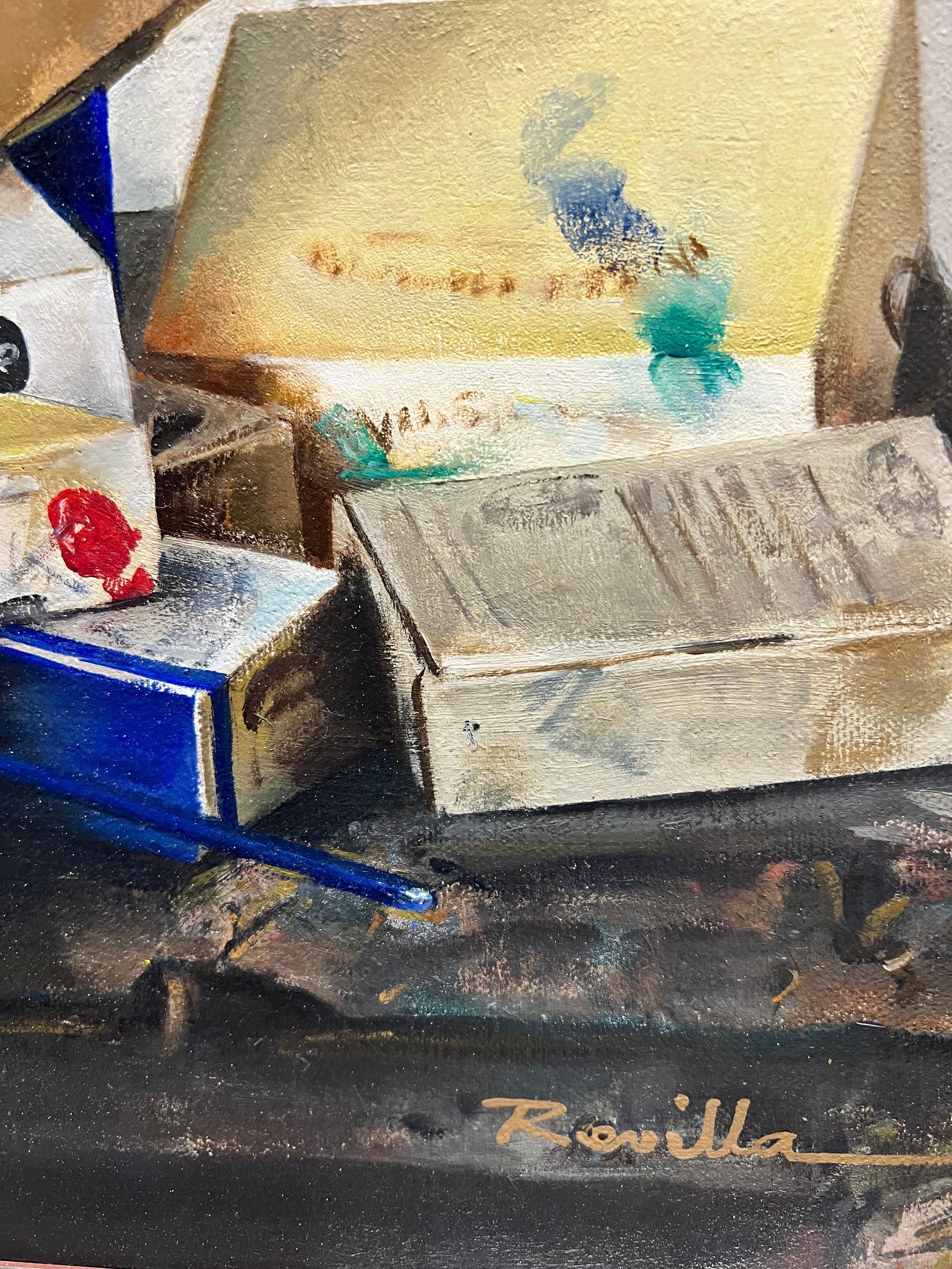 Materiales para artistas en estanterías en venta 2