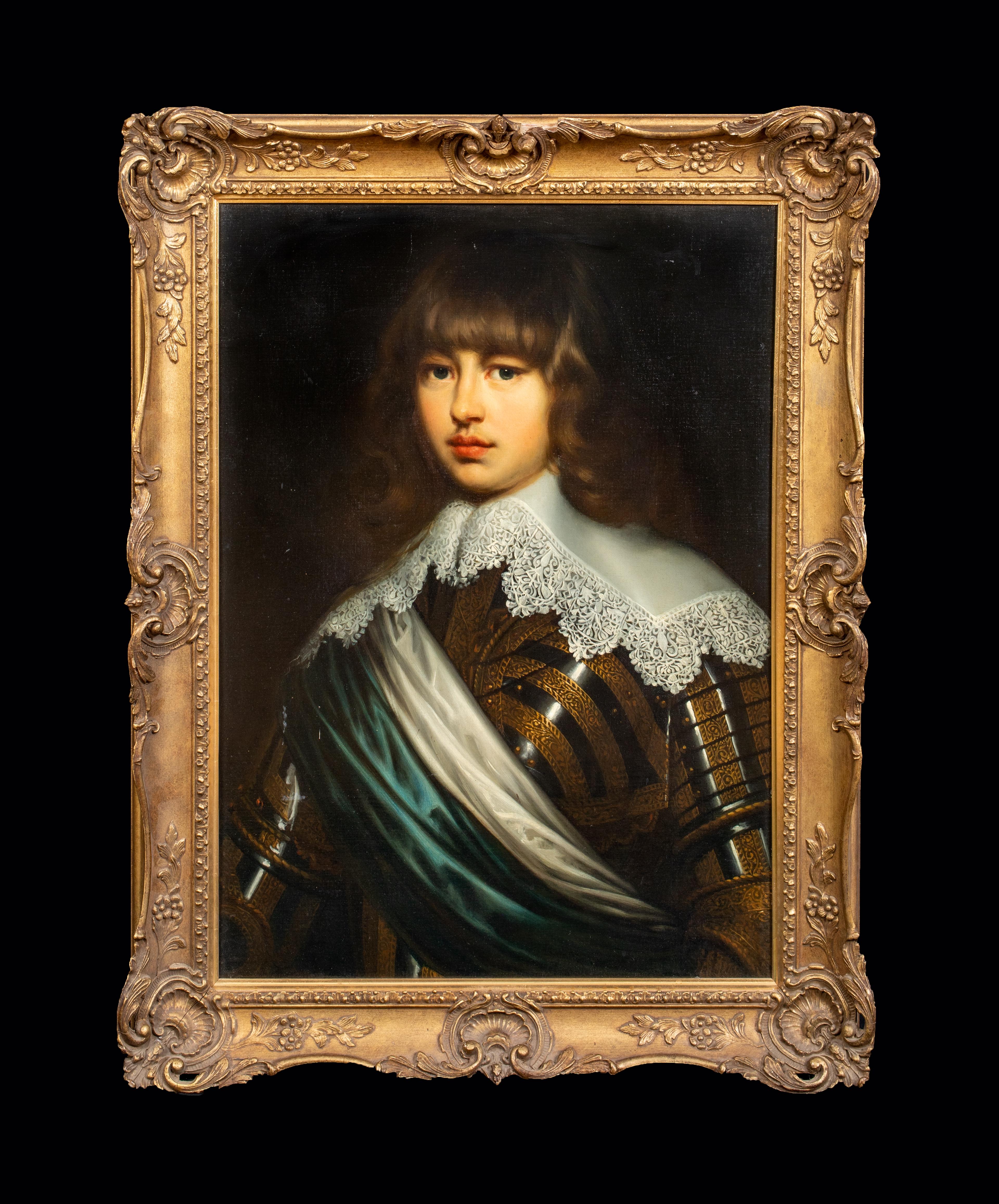 Porträt von Prinz Valdemar Christian aus Schleswig-Holstein, Dänemark 1622-1656 – Painting von Justus Sustermans