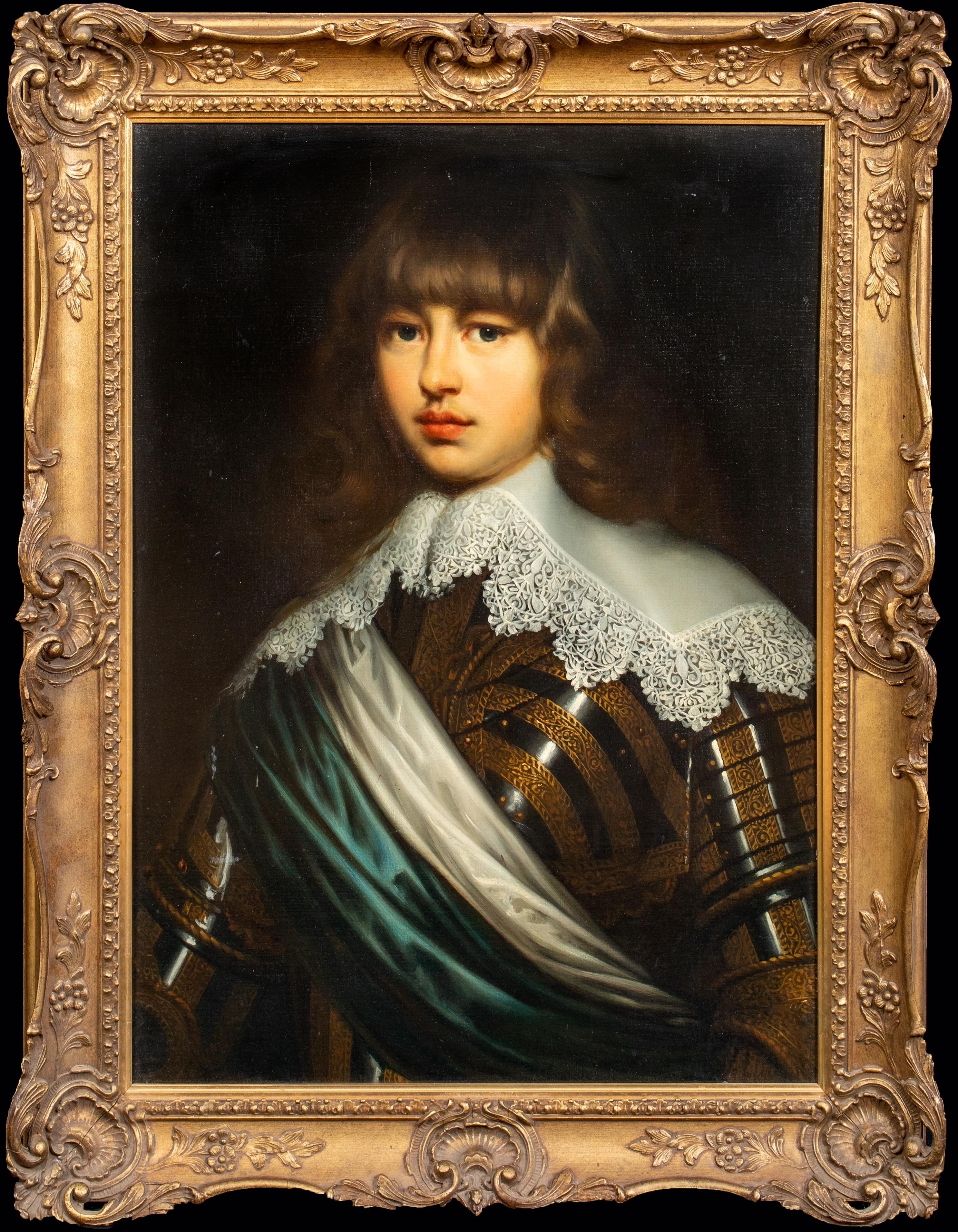 Justus Sustermans Portrait Painting – Porträt von Prinz Valdemar Christian aus Schleswig-Holstein, Dänemark 1622-1656