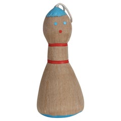 Giocattolo in iuta e pelle di Renate Müller per H. Josef Leven Kg, Germania 1960