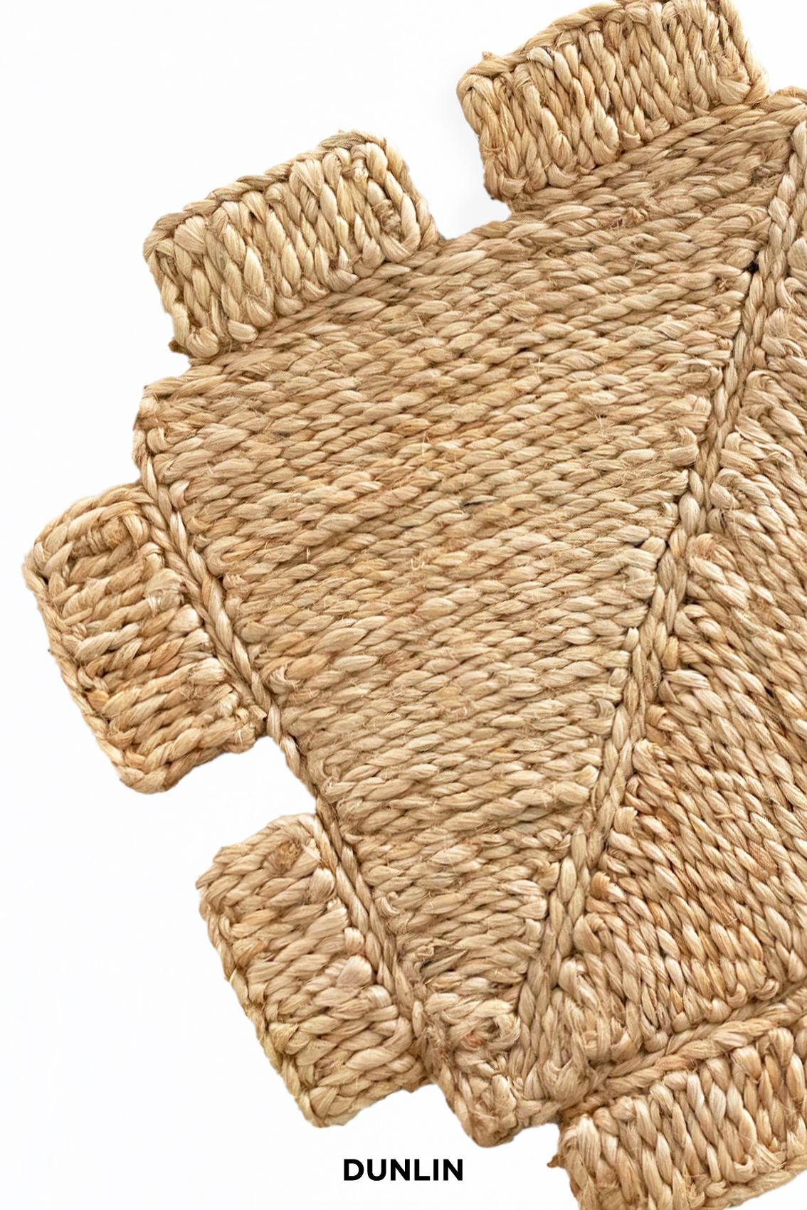 Woven Jute Block Placemats and Trivets by, J'Jute