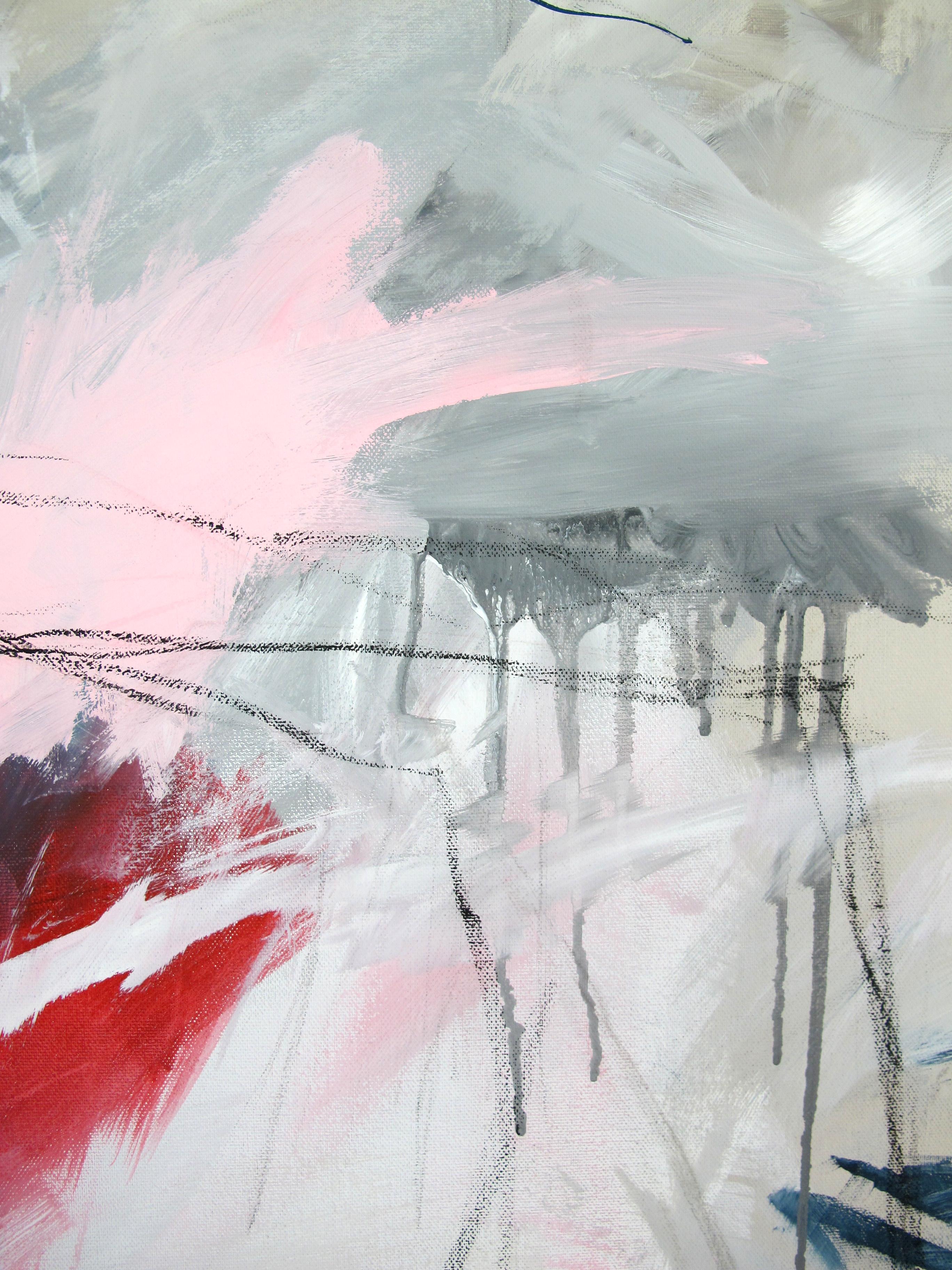 Gedankensplitter V (Abstract painting) 2