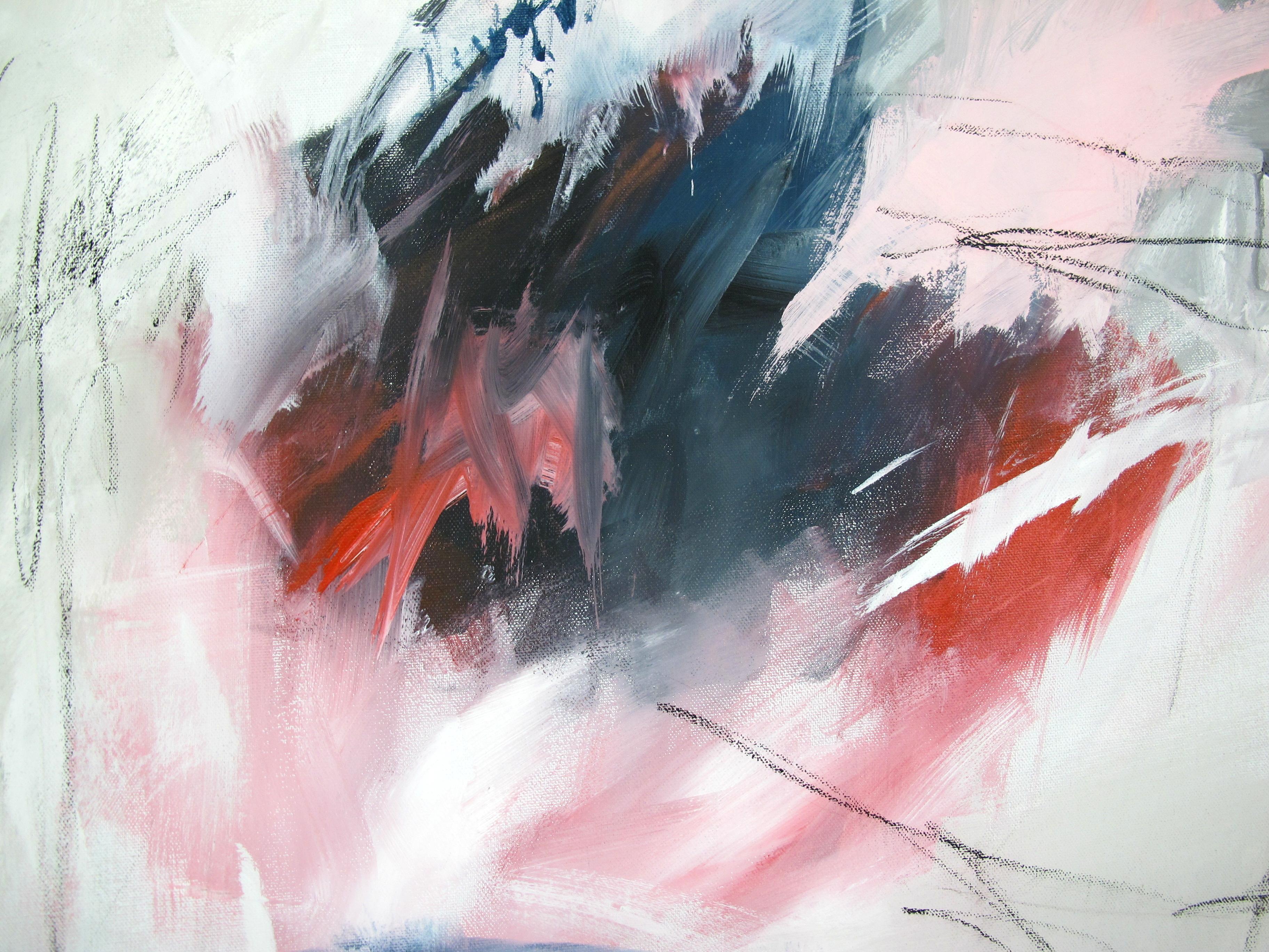 Gedankensplitter V (Abstract painting) 4