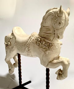 Juvenile Carousel Horse.