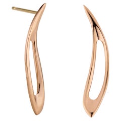 JV Insardi 18kt Rose Gold Sculptural Earrings