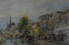 J.V. - 20th Century Oil, A View in the Seine