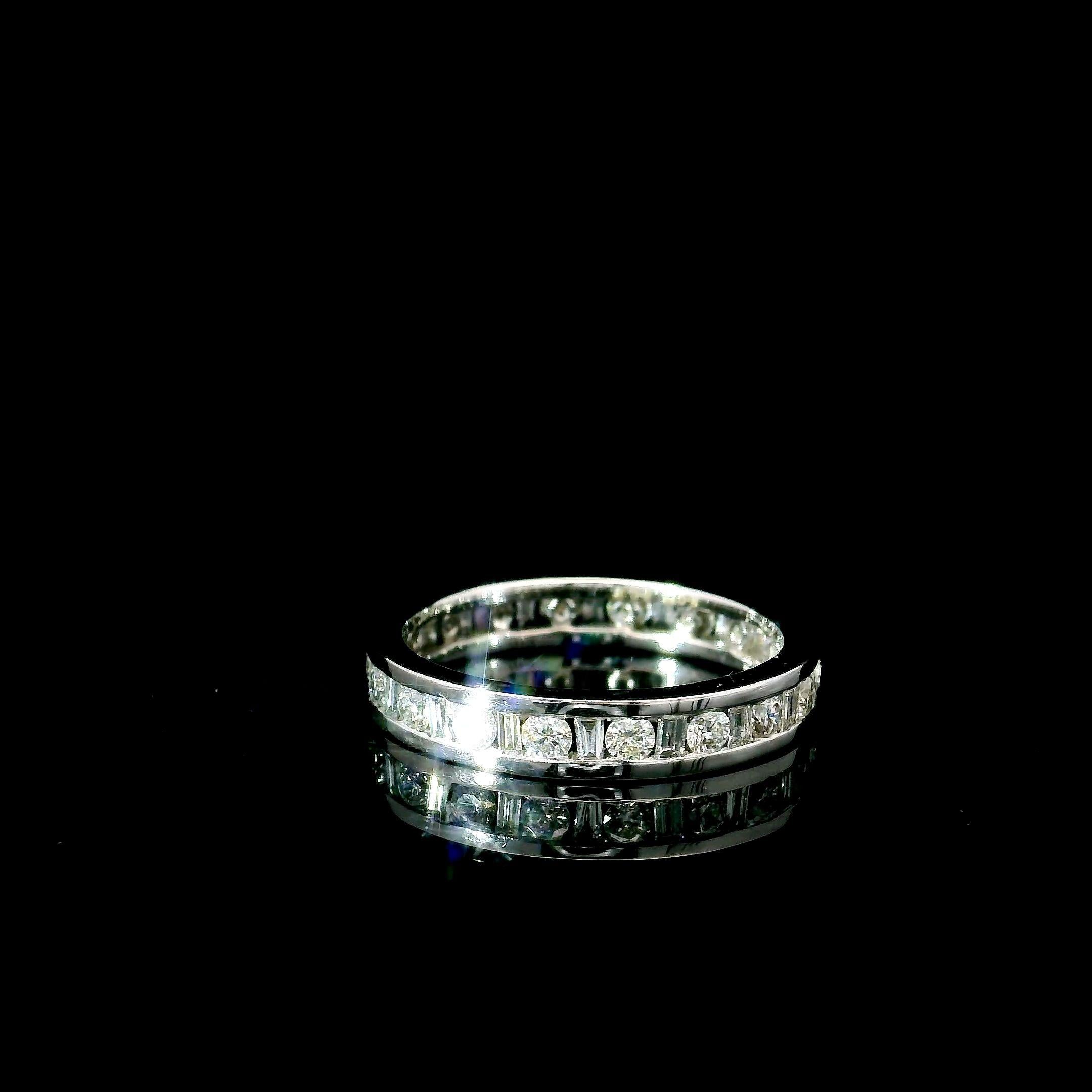 JW-7491 Full Eternity Diamond Ring For Sale 1