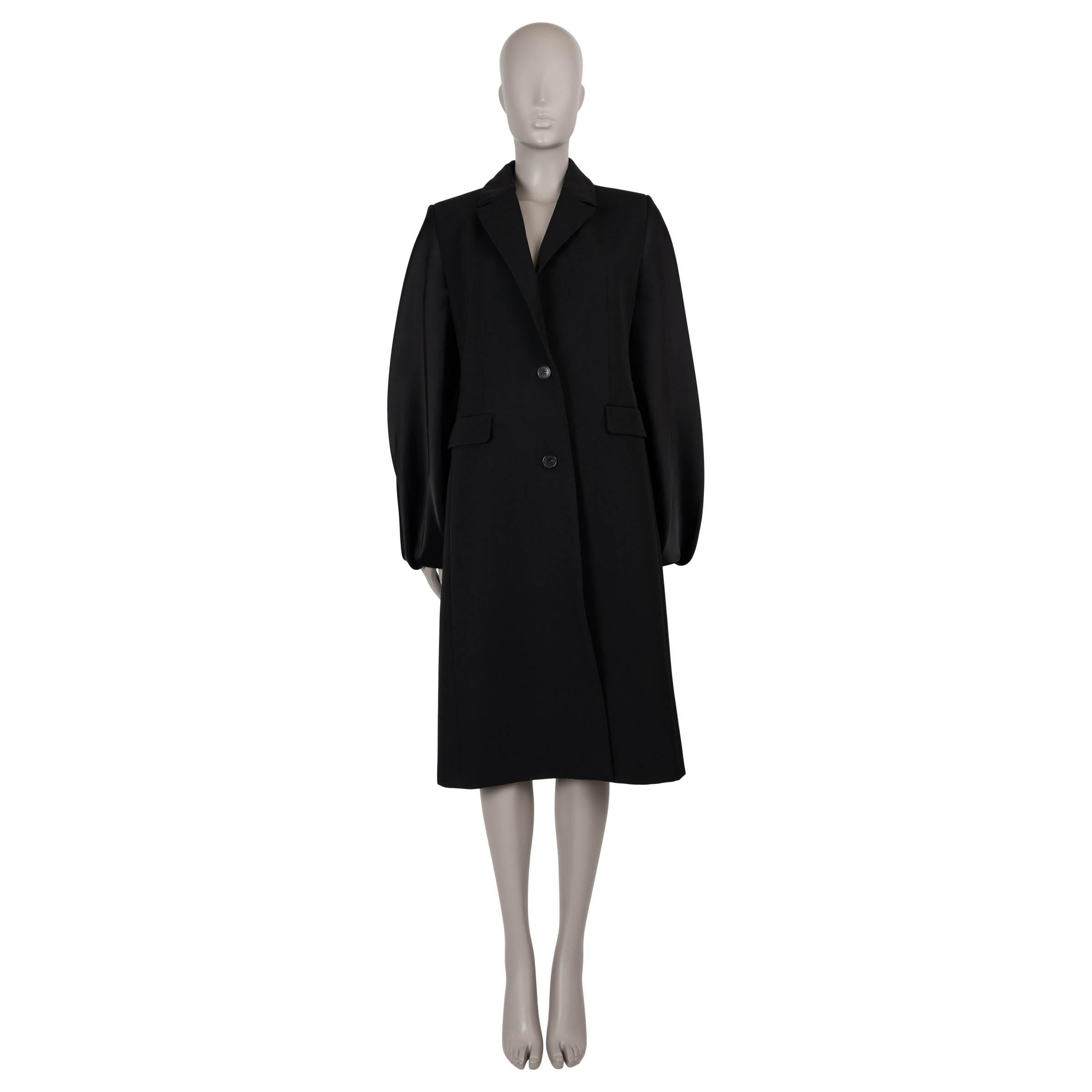 J.W. Anderson nero 2024 BALLOON SLEEVE OVERSIZE Coat Jacket 8 XS In condizioni ottime in vendita a Zürich, CH