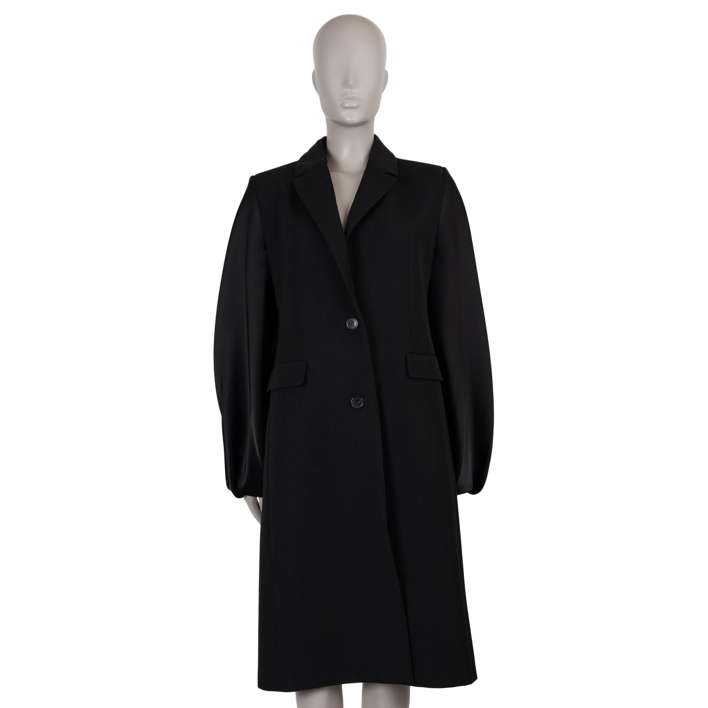 J.W. Anderson nero 2024 BALLOON SLEEVE OVERSIZE Coat Jacket 8 XS