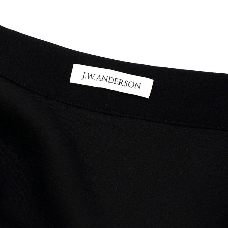 J.W. Anderson Contrast Asymmetric Skirt - Size XS For Sale at 1stDibs
