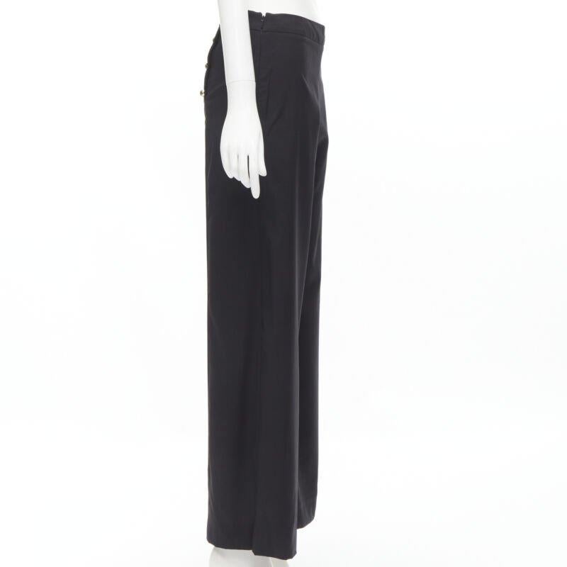 JW ANDERSON pantalon large à double bouton doré décoratif à l'arrière S Pour femmes en vente