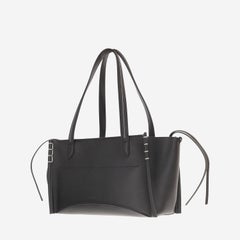 JW Anderson Elongated Cabas Shoulder Bag — Black