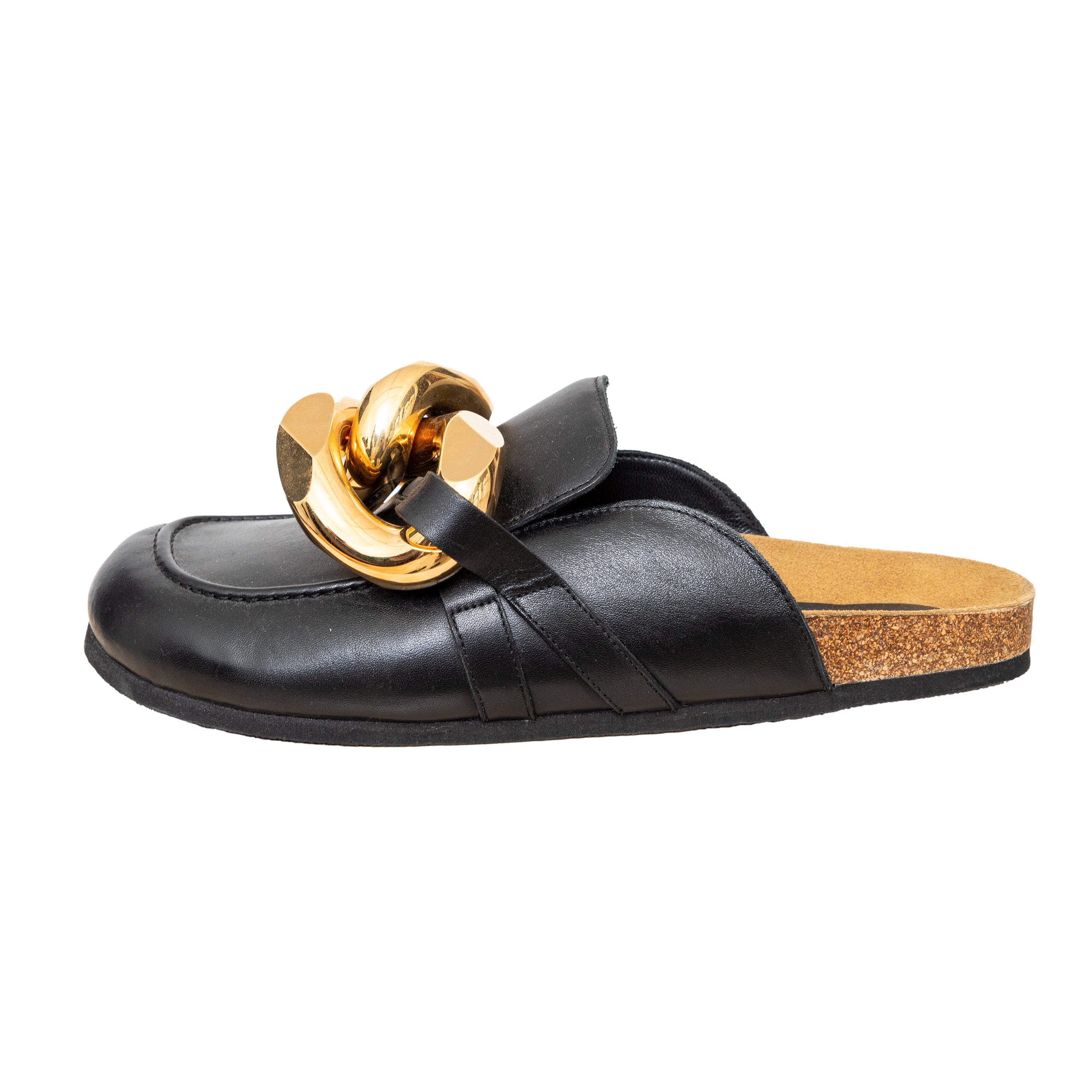 Men's JW Anderson Leather Mules - '20s For Sale