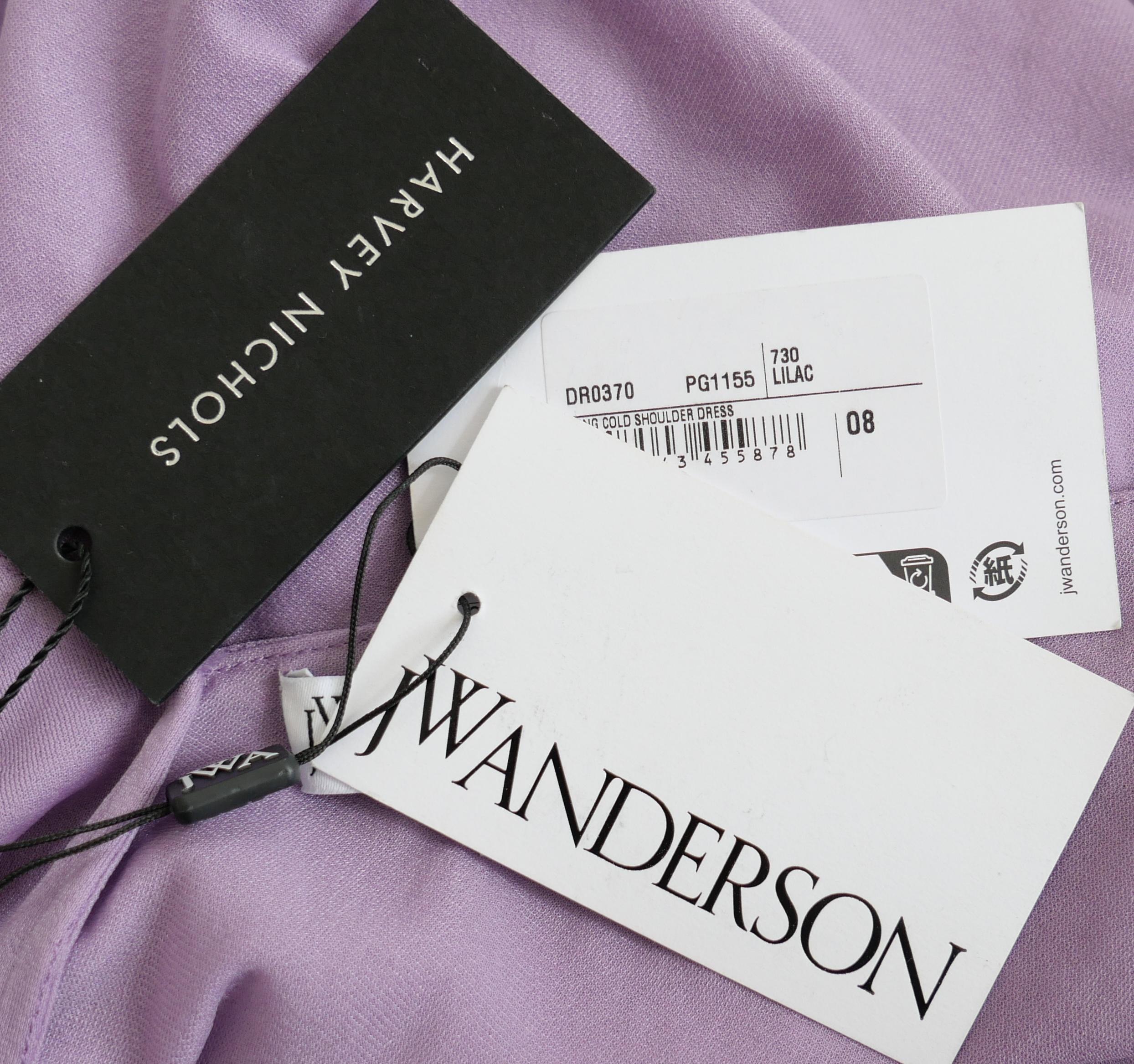 JW Anderson Pastel Draped Dress in vendita 5