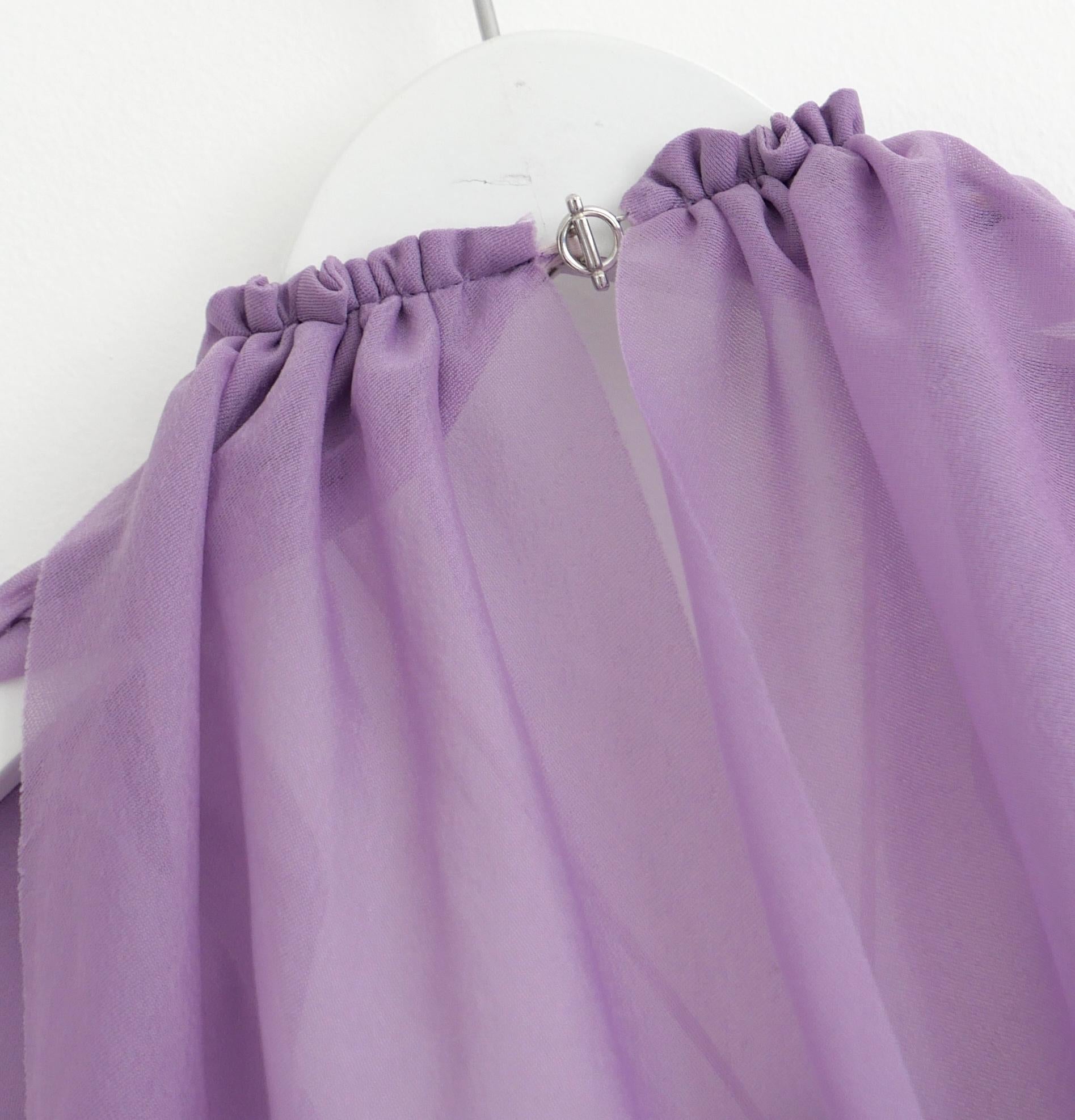 JW Anderson Pastel Draped Dress in vendita 1