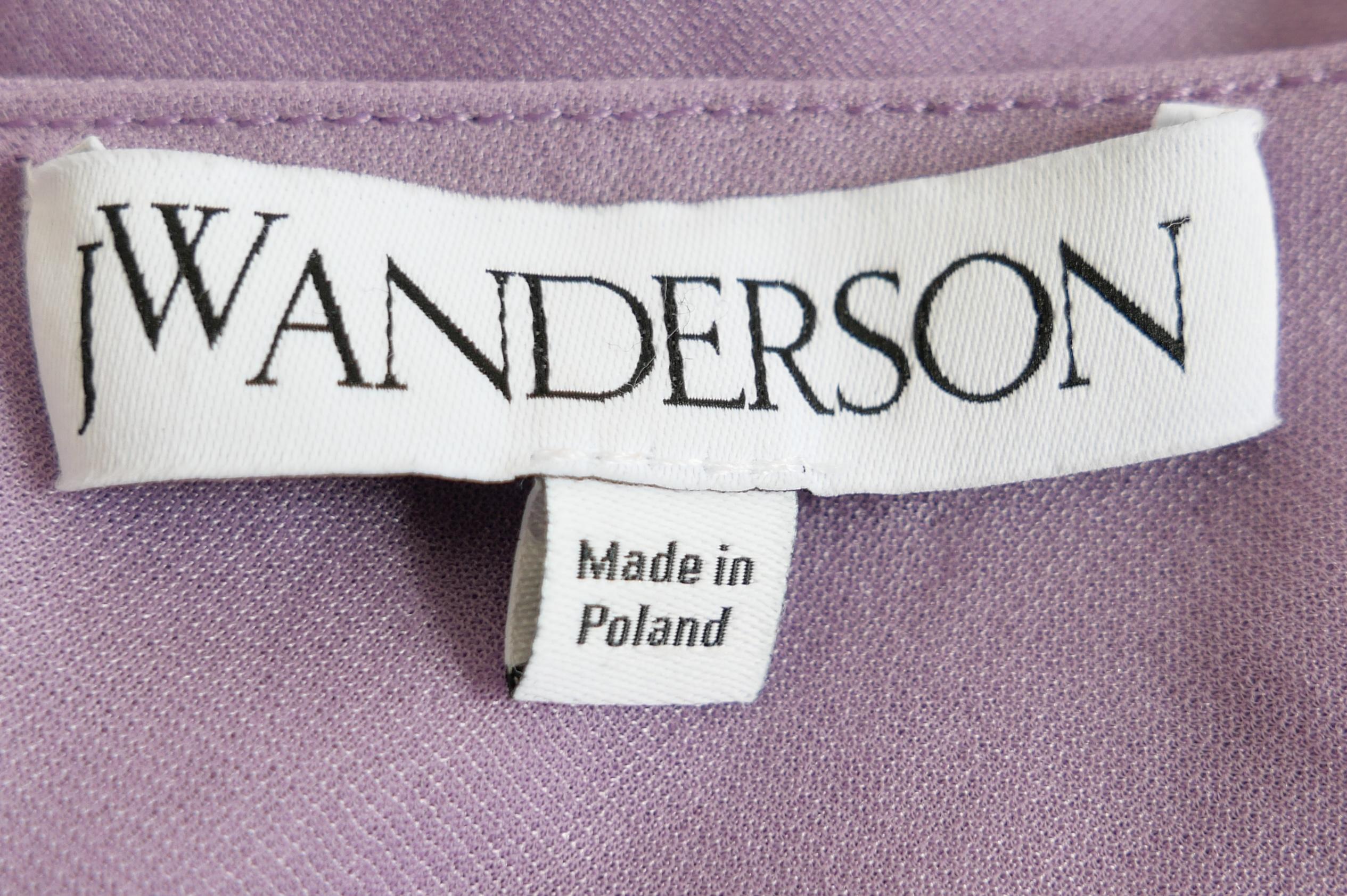 JW Anderson Pastel Draped Dress in vendita 4