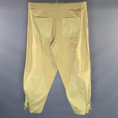 JW ANDERSON Size 40 Khaki Cotton Belted Casual Pants