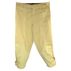 JW ANDERSON Size 40 Khaki Cotton Belted Casual Pants