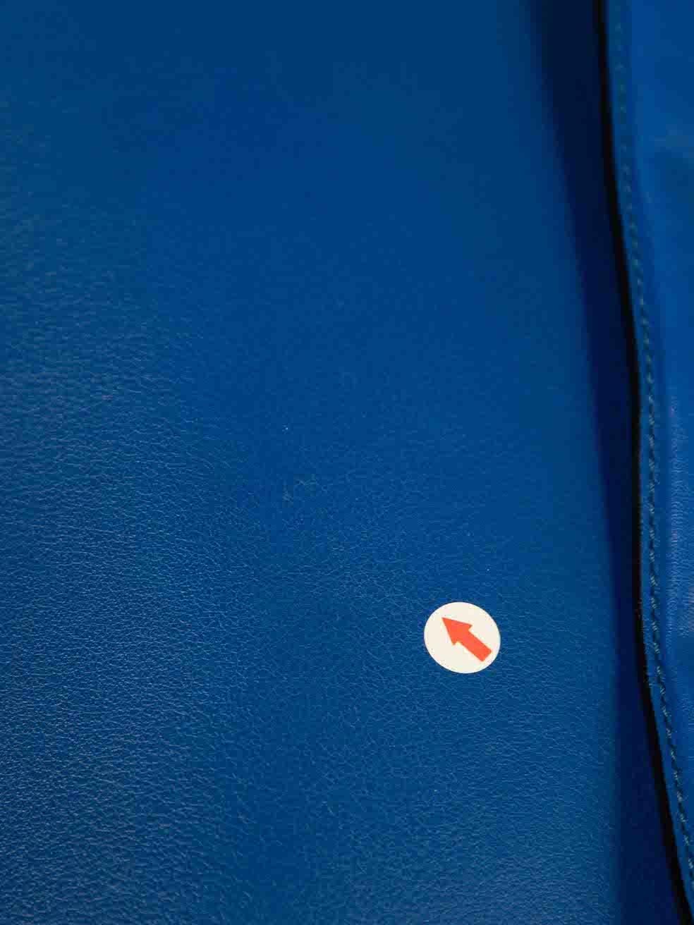J.W.Anderson Blue Leather Adjustable Shoulder Bag For Sale 2