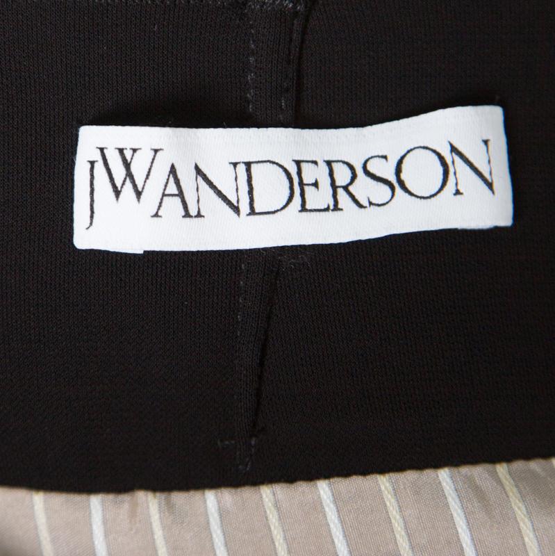 J.W.Anderson Multicolor Striped Cotton and Silk Handkerchief Skirt S In Good Condition In Dubai, Al Qouz 2