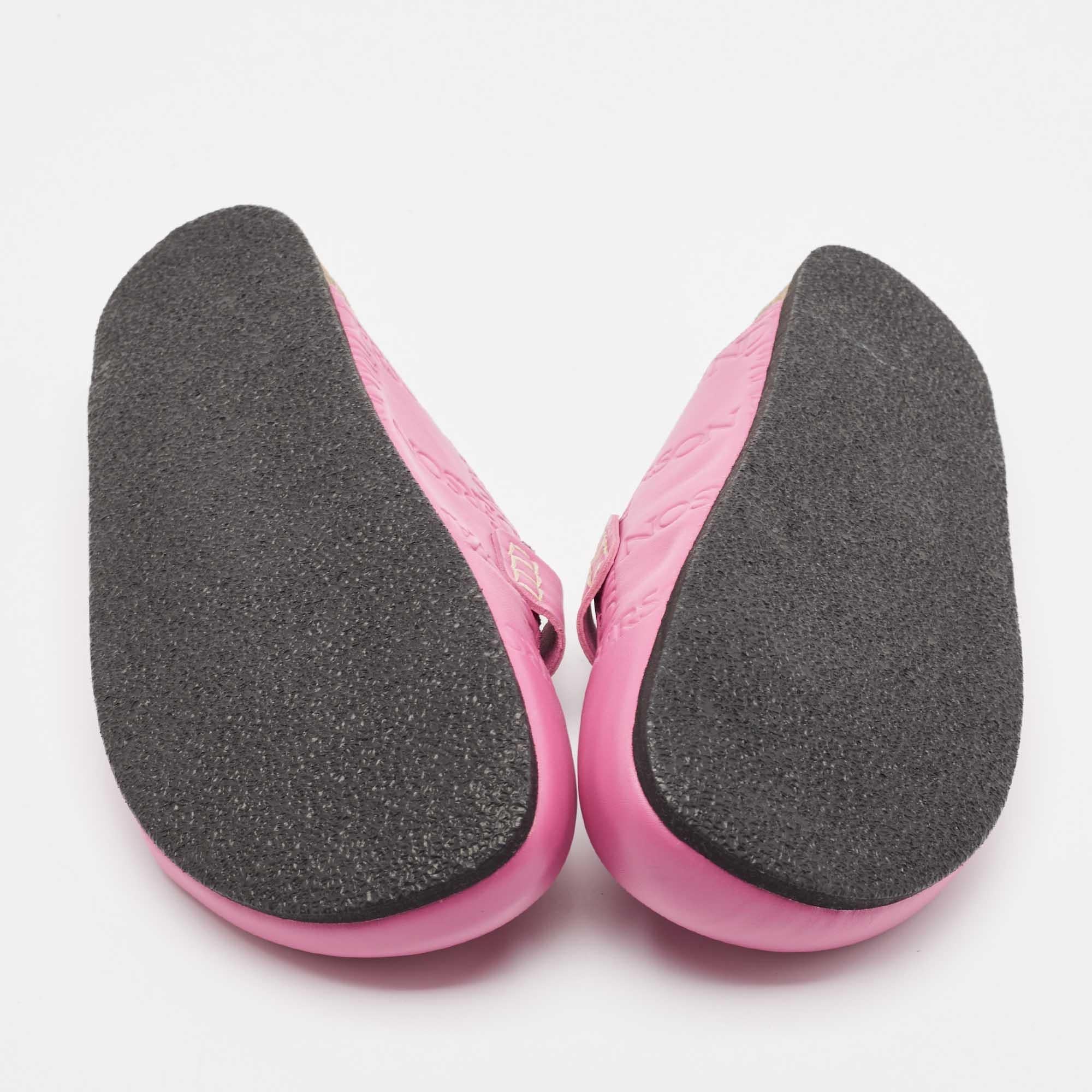 J.W.Anderson Pink Leather Mules Size 44 For Sale 2
