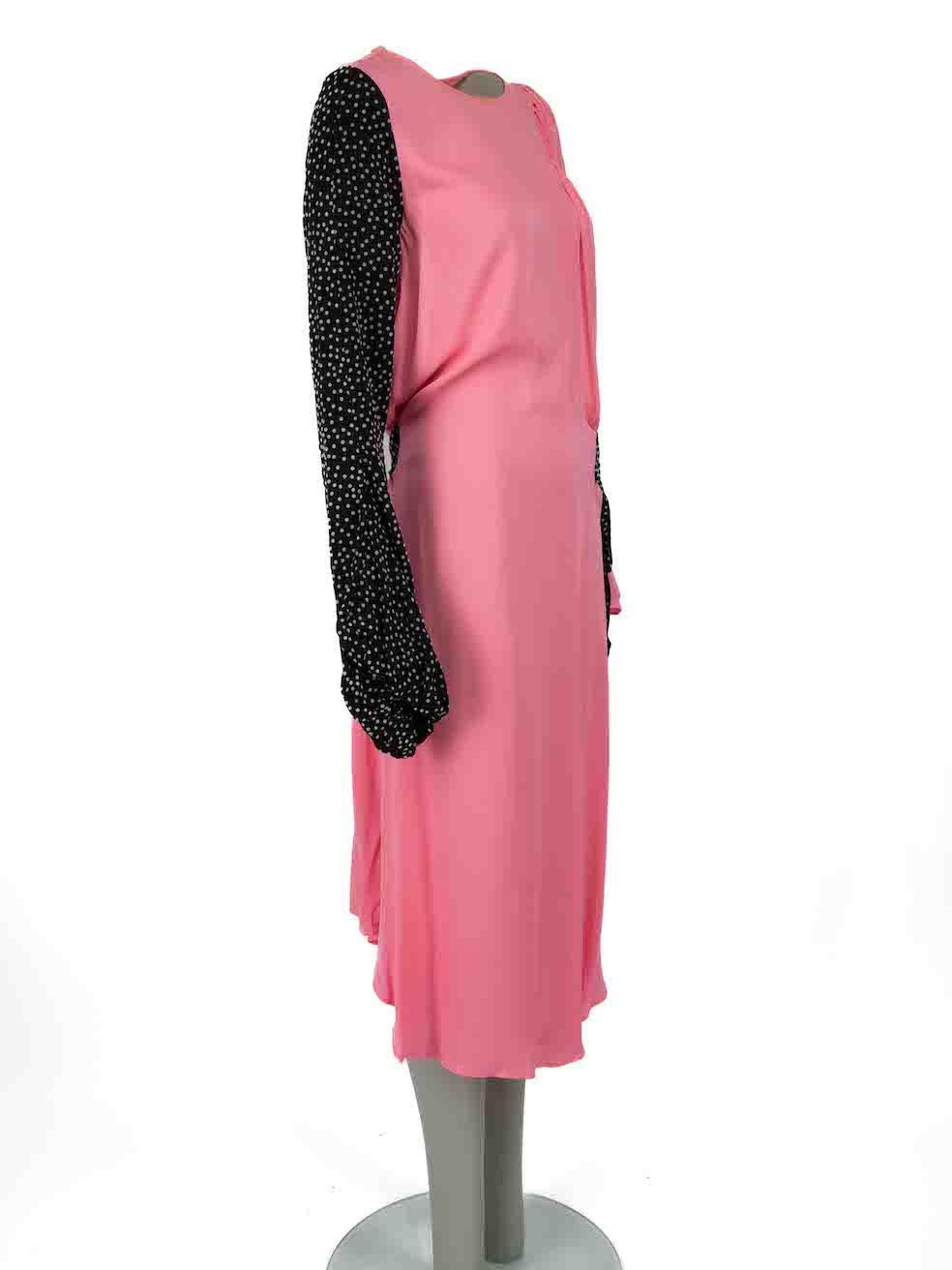 CONDITION is Good. Minor wear to dress is evident. Light wear to fabric surface with some discolouration at the neck and hemlines. Slight abrasion of textured polkadot pattern also seen on this used JW Anderson designer resale item.
  
  Details
 
