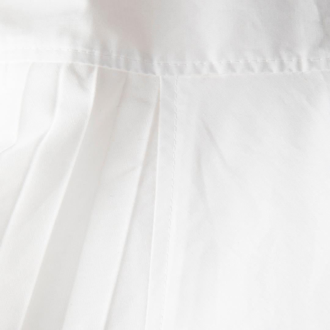 J.W.Anderson White Belted Midi Shirt Dress Size L In Good Condition In London, GB