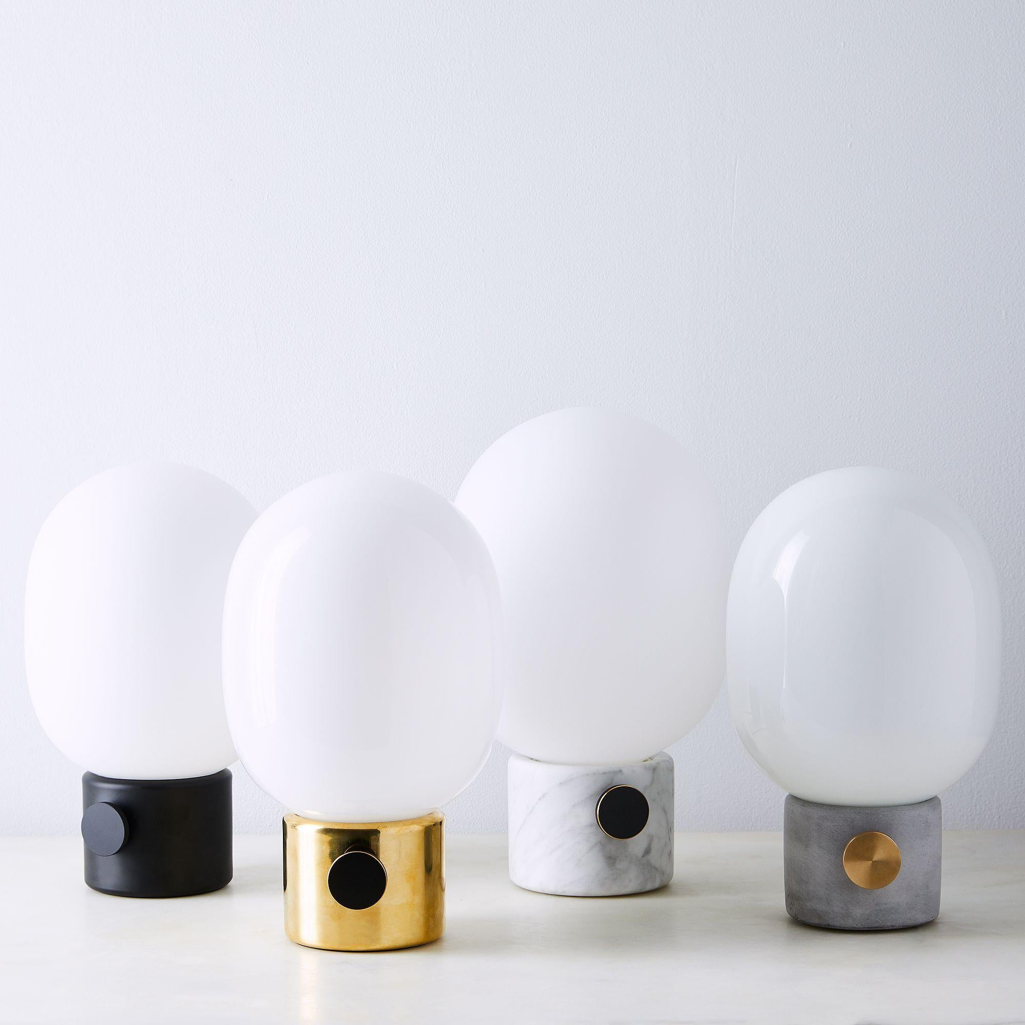 JWDA Concrete Table Lamp by Jonas Wagell, Dimmable Lighting, Concrete Base In New Condition For Sale In San Marcos, CA