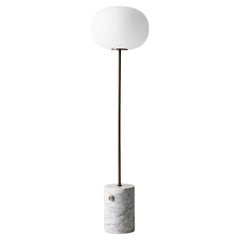 JWDA Floor Lamp, Carrara Marble / Bronzed Brass, by  Jonas Wagell for Audo