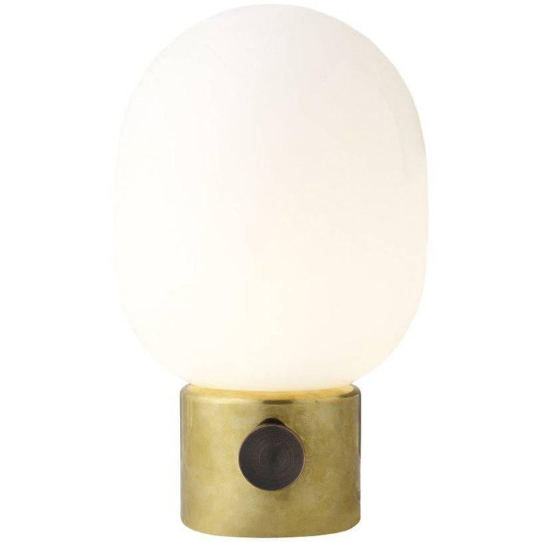 Jwda Metallic Table Lamp by Jonas Wagell, Dimmable Lighting, Polished Brass For Sale