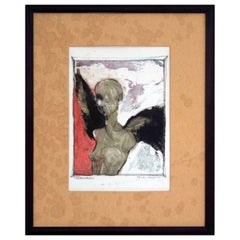 Jylian Gustlin Afterwards Mixed Media Art Drawing