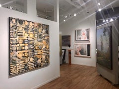 Fibonacci 263 / pittura moderna contemporanea con resina - matematica + scienza + arte