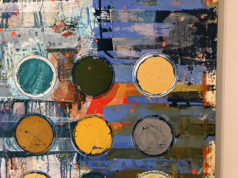 Fibonacci 401 Contemporary Abstract Color Math Sciene Art