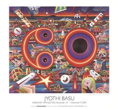 2006 Dopo Jyothi Basu “Scream” – Litografia offset contemporanea multicolore, USA