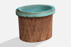 Jytte Trebbien, Vase, Steingut, Dänemark, 1960er Jahre