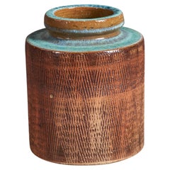Jytte Trebbien, Vase, Stoneware, Denmark, 1960s